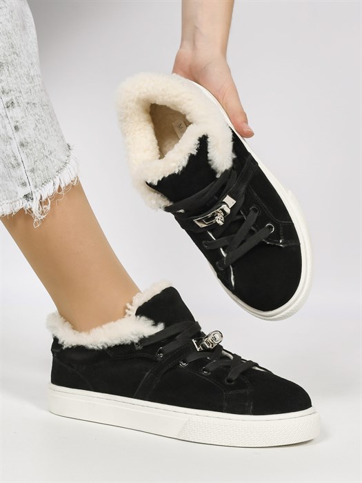 Кеды зимние/ Кроссовки теплые  A505-4M - фото 28843