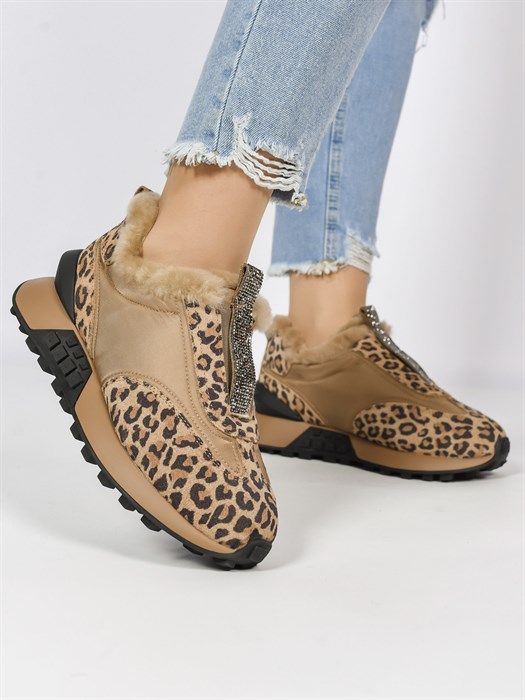 Кроссовки женские зимние теплые/ Ботинки зимние A838-3M - фото 29293