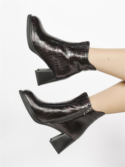 Ботинки зимние женские натуральная кожа M3-H255 - фото 31094