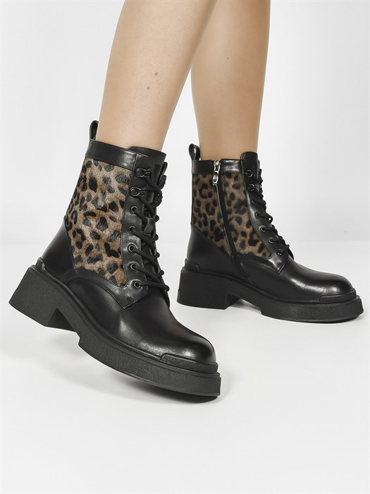 Ботинки зимние женские натуральная кожа HSM702 - фото 31167