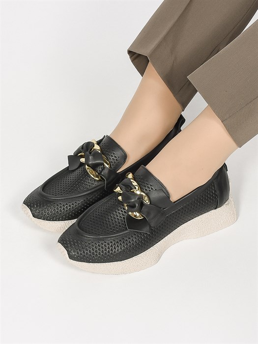 Слиперы/ Мокасины 011-737 Siyah - фото 31443