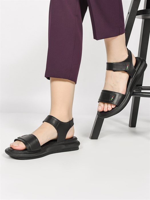 Босоножки на выход и на каждый день Y-18 Siyah - фото 31766