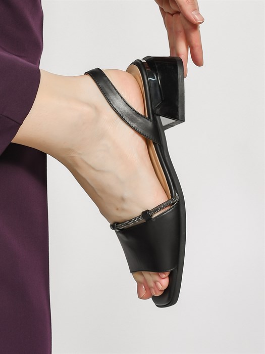 Босоножки на выход и на каждый день 557 SIYAH - фото 32619