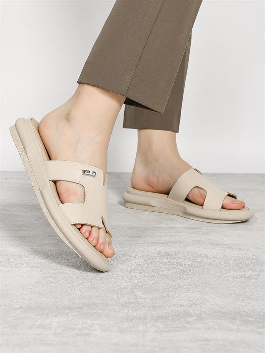 Шлепанцы  24614 BEJ - фото 32739