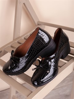 Туфли/ Женские туфли на низком каблуке 041-225-74-47 - фото 13748