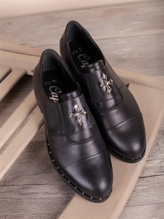 Монки женские/ Лоферы женские  010 SIYAH - фото 14012