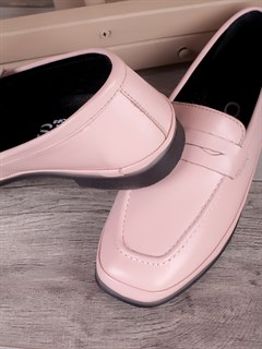 Летние слипоны из натуральной кожи/ Летние туфли  Турция  2078K Pudra - фото 14564