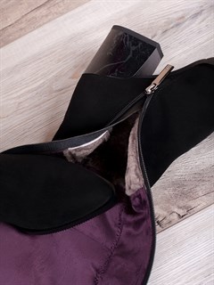 Сапоги женские зимние / Сапоги женские на удобном каблуке R504-1 - фото 17659