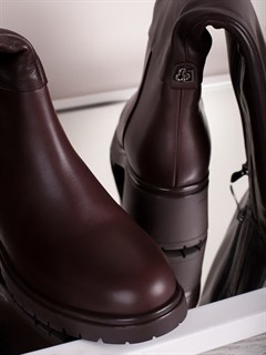 Сапоги женские зимние  от производителя/ Высокие стильные сапоги натуральная кожа M16 - фото 18239