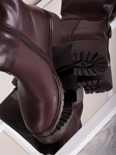 Сапоги женские зимние  от производителя/ Высокие стильные сапоги натуральная кожа M16 - фото 18240