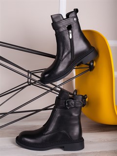 Ботинки женские зимние натуральная кожа/ Стильные женские ботинки   HS22-1M - фото 18263