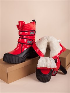 Дутики трендовые зимние на массивной подошве на любой возраст и на холодную зиму YPM8346R - фото 23824