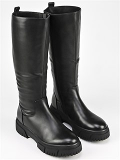 Сапоги высокие зимние комфортные  B6228 - фото 28374