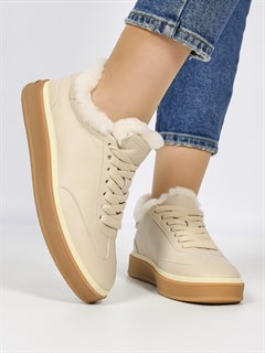 Кеды женские зимние теплые/ Ботинки зимние A506-2M - фото 29220