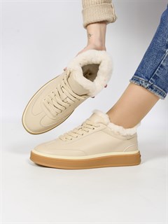 Кеды женские зимние теплые/ Ботинки зимние A506-2M - фото 29223