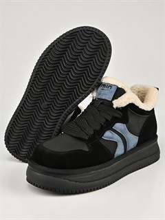 Кеды женские зимние теплые/ Ботинки зимние A400-4M - фото 29249