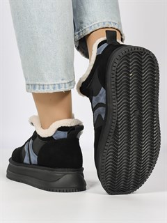 Кеды женские зимние теплые/ Ботинки зимние A400-4M - фото 29250