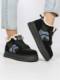 Кеды женские зимние теплые/ Ботинки зимние A400-4M - фото 29254