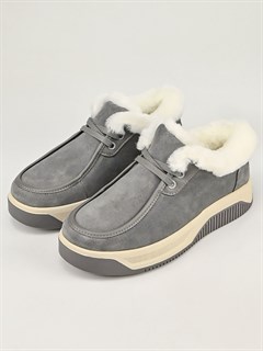 Кеды женские зимние теплые/ Ботинки зимние A627-5M - фото 29327