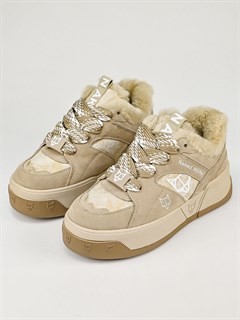 Кеды женские зимние теплые/ Ботинки зимние A9071-3M - фото 29368