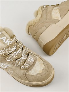 Кеды женские зимние теплые/ Ботинки зимние A9071-3M - фото 29374