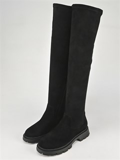 Ботфорты высокие чулки A9058-4B - фото 29432