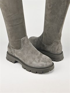 Ботфорты высокие чулки A9058-3B - фото 29447