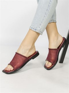 Сабо кожаные / Шлепки тренд H32F-44AT - фото 30899