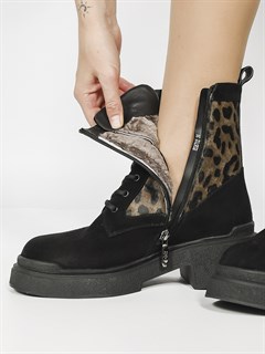 Ботинки зимние женские натуральная кожа HSM701 - фото 31285