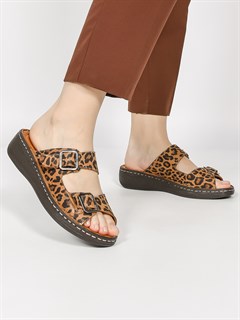 Сабо кожаные / Шлепки тренд 3020-152 - фото 31353