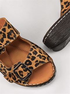 Сабо кожаные / Шлепки тренд 3020-152 - фото 31356