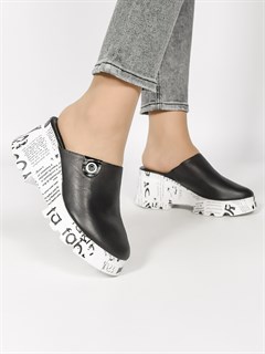 Сабо кожаные / Шлепки тренд 33090-01