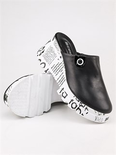 Сабо кожаные / Шлепки тренд 33090-01 - фото 31433