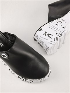 Сабо кожаные / Шлепки тренд 33090-01 - фото 31434