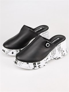 Сабо кожаные / Шлепки тренд 33090-01 - фото 31435