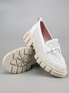 Лоферы женские комфорт  011-762 Beyaz - фото 31439