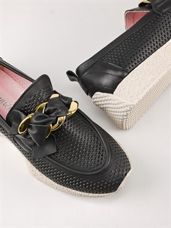 Слиперы/ Мокасины 011-737 Siyah - фото 31446