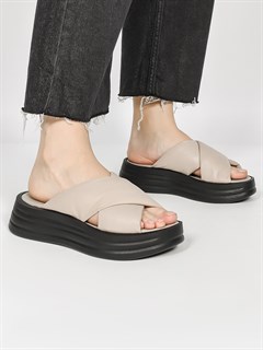 Сабо кожаные / Шлепки тренд 700-39431 - фото 31474