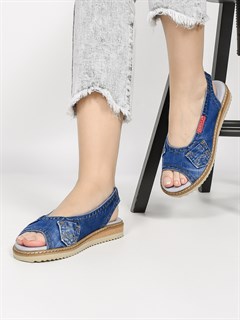 Босоножки на выход и на каждый день 5062-0074 Denim - фото 31510