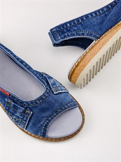 Босоножки на выход и на каждый день 5062-0074 Denim - фото 31512