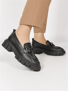 Лоферы женские комфорт  011-811 Siyah - фото 31558