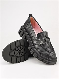 Лоферы женские комфорт  011-811 Siyah - фото 31559