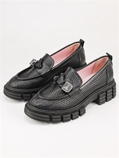 Лоферы женские комфорт  011-811 Siyah - фото 31561