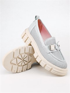 Лоферы женские комфорт  011-811 Gri - фото 31617