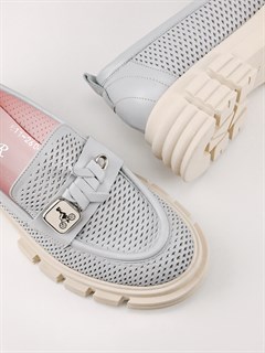 Лоферы женские комфорт  011-811 Gri - фото 31618