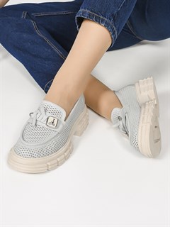 Лоферы женские комфорт  011-811 Gri