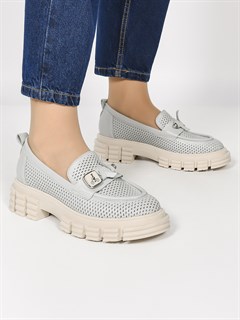Лоферы женские комфорт  011-811 Gri - фото 31620