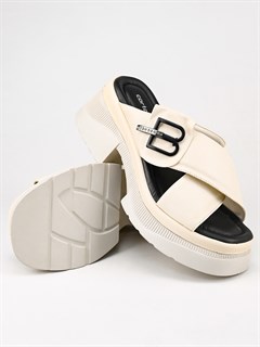 Сабо кожаные / Шлепки тренд 4735-06 - фото 31665