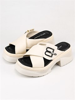 Сабо кожаные / Шлепки тренд 4735-06 - фото 31666