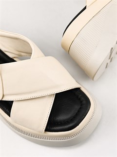 Сабо кожаные / Шлепки тренд 4735-06 - фото 31667